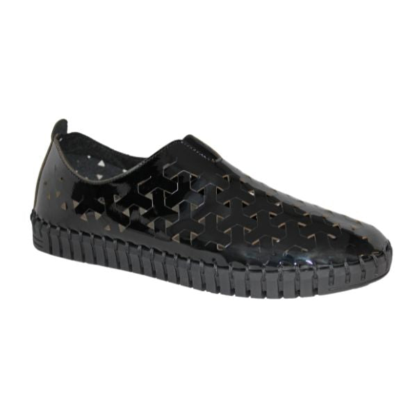 Eric Michael Inez Women’s Leather Platform Slip-On