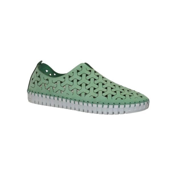 Eric Michael Inez Women’s Leather Platform Slip-On