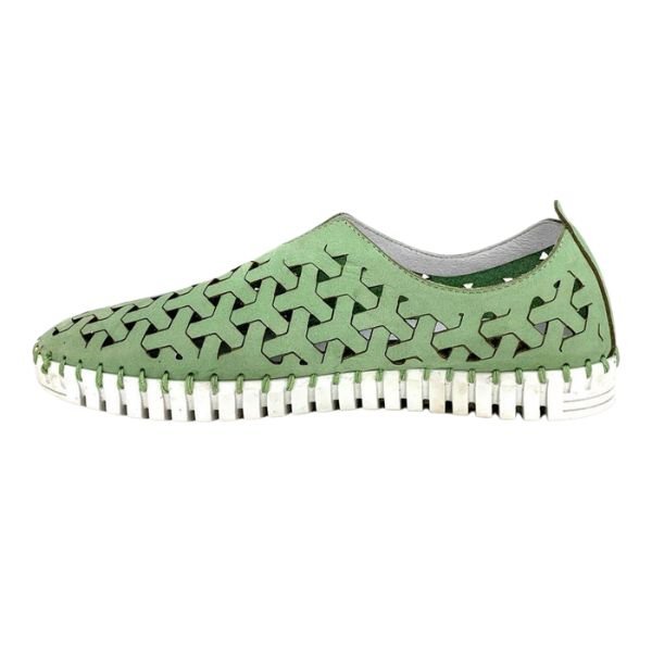 Eric Michael Inez Women’s Leather Platform Slip-On