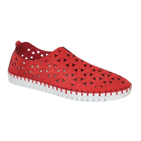Eric Michael Inez Women’s Leather Platform Slip-On