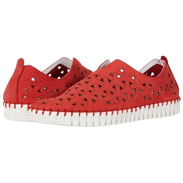 Eric Michael Inez Women’s Leather Platform Slip-On