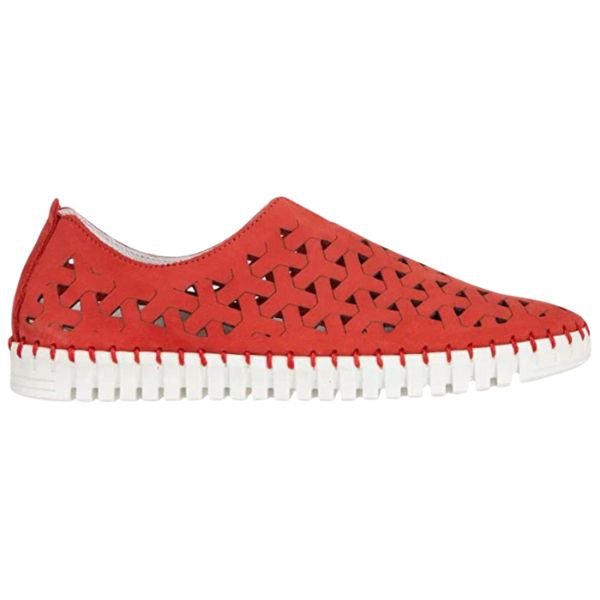 Eric Michael Inez Women’s Leather Platform Slip-On