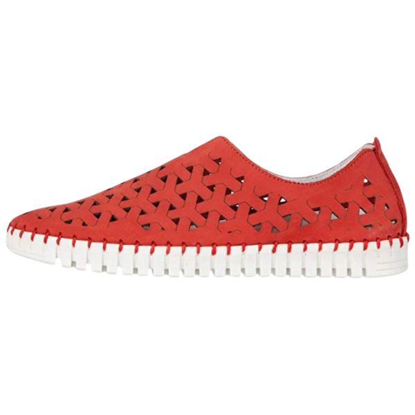 Eric Michael Inez Women’s Leather Platform Slip-On