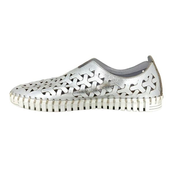 Eric Michael Inez Women’s Leather Platform Slip-On