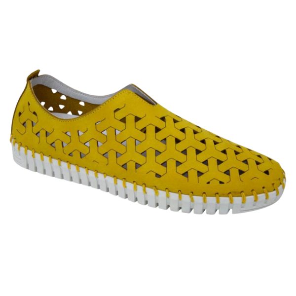 Eric Michael Inez Women’s Leather Platform Slip-On