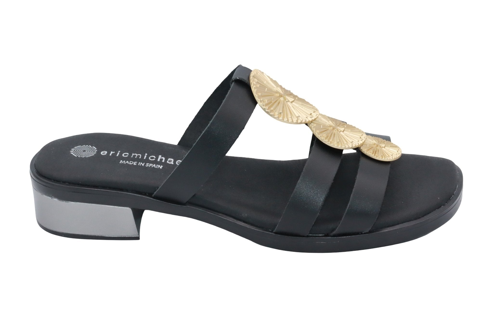Eric Michael Inka Women’s Leather Slide Sandal