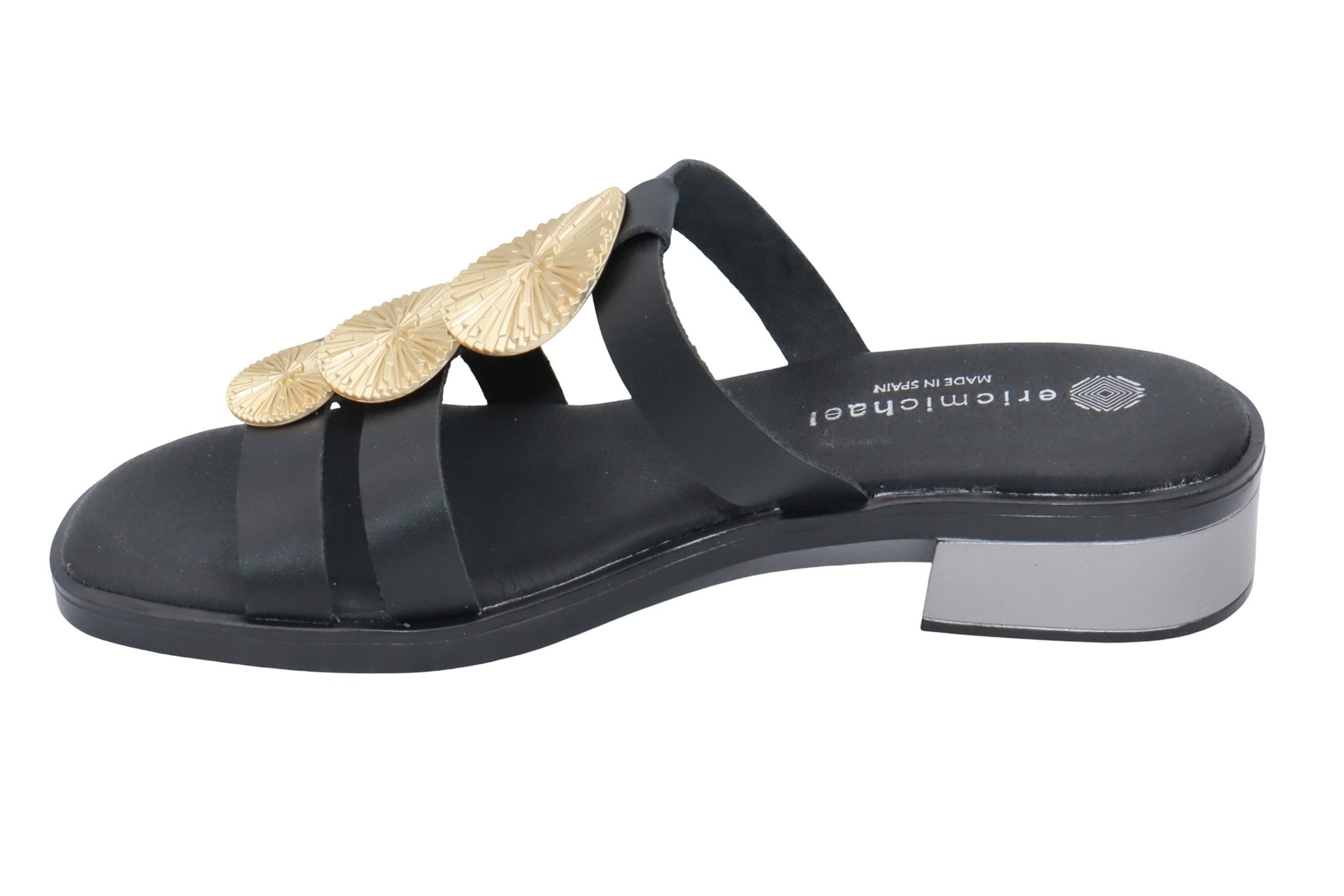 Eric Michael Inka Women’s Leather Slide Sandal