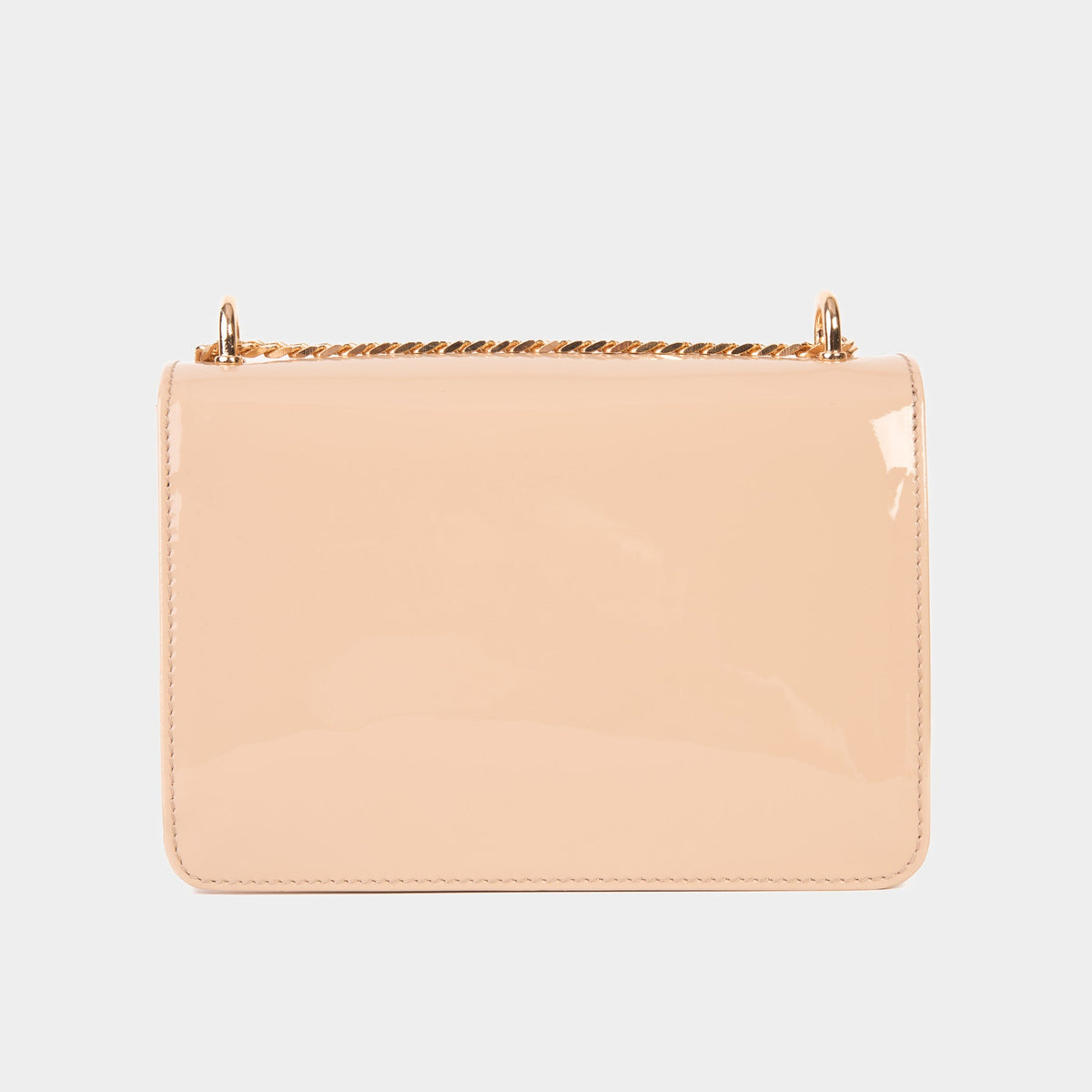 Vinci Leather The Ferrara Cream Patent Leather Handbag – product view 6