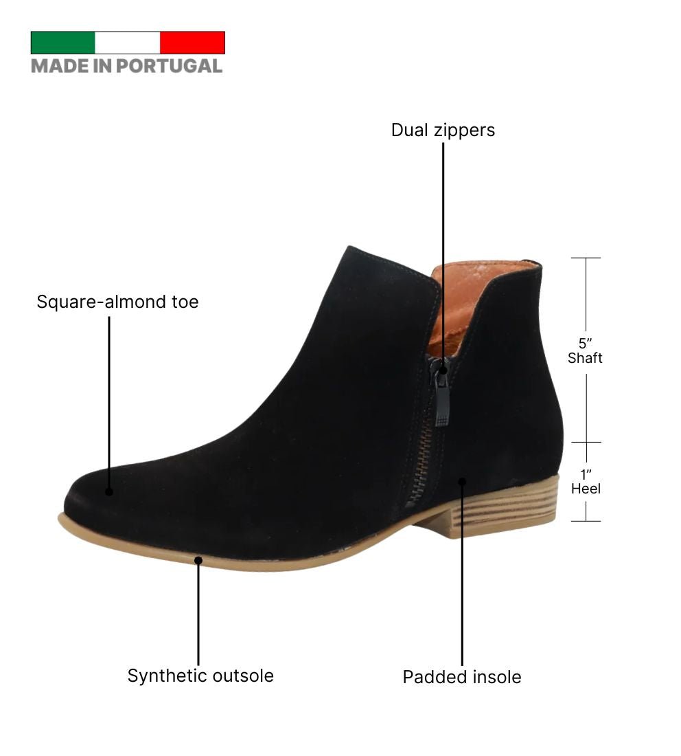 Eric Michael Isabella Leather Ankle Boot