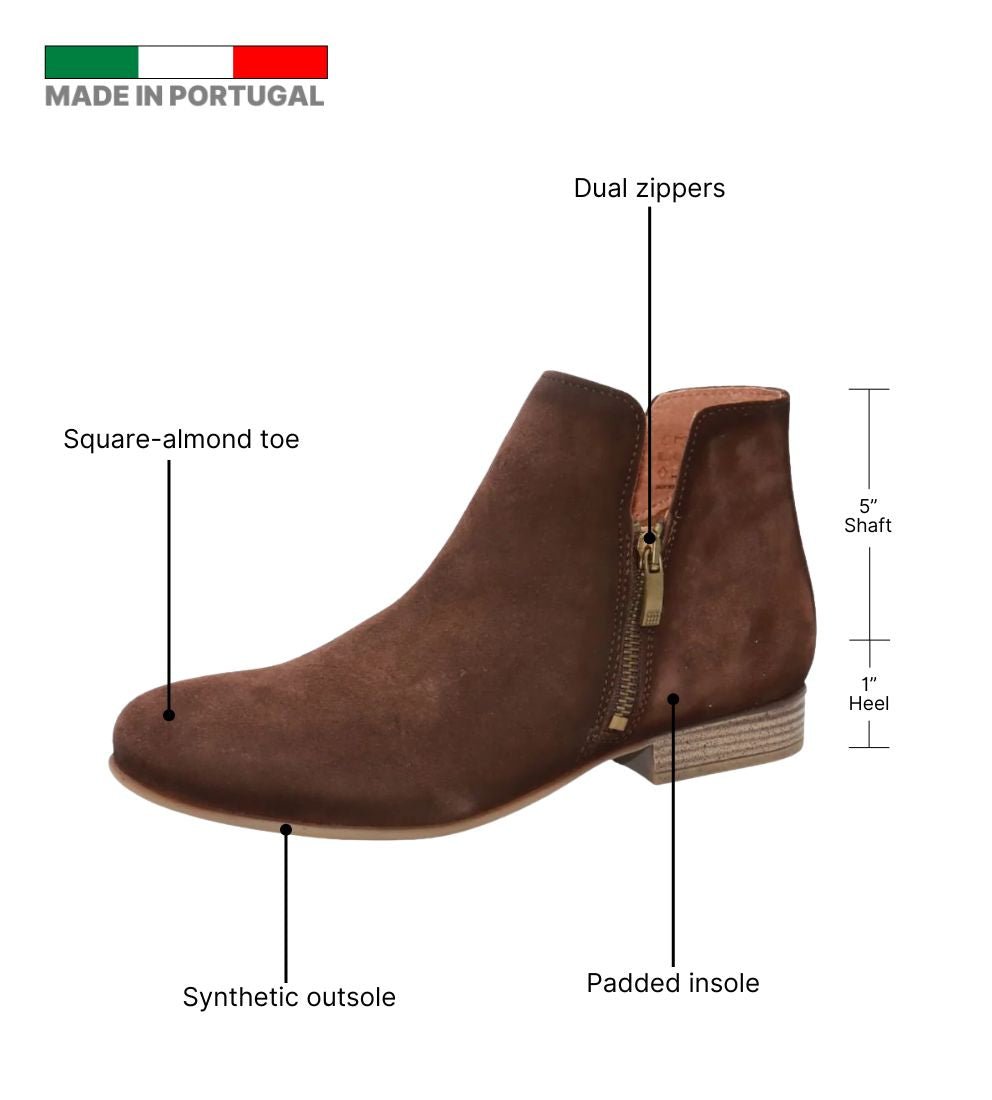 Eric Michael Isabella Leather Ankle Boot