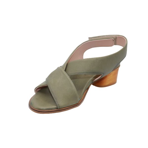 Eric Michael Isla Women’s Nubuck Slingback Block Heel Sandal