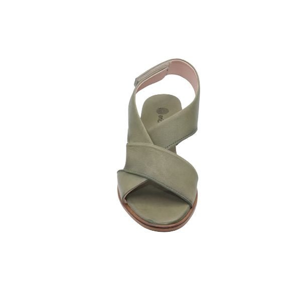 Eric Michael Isla Women’s Nubuck Slingback Block Heel Sandal