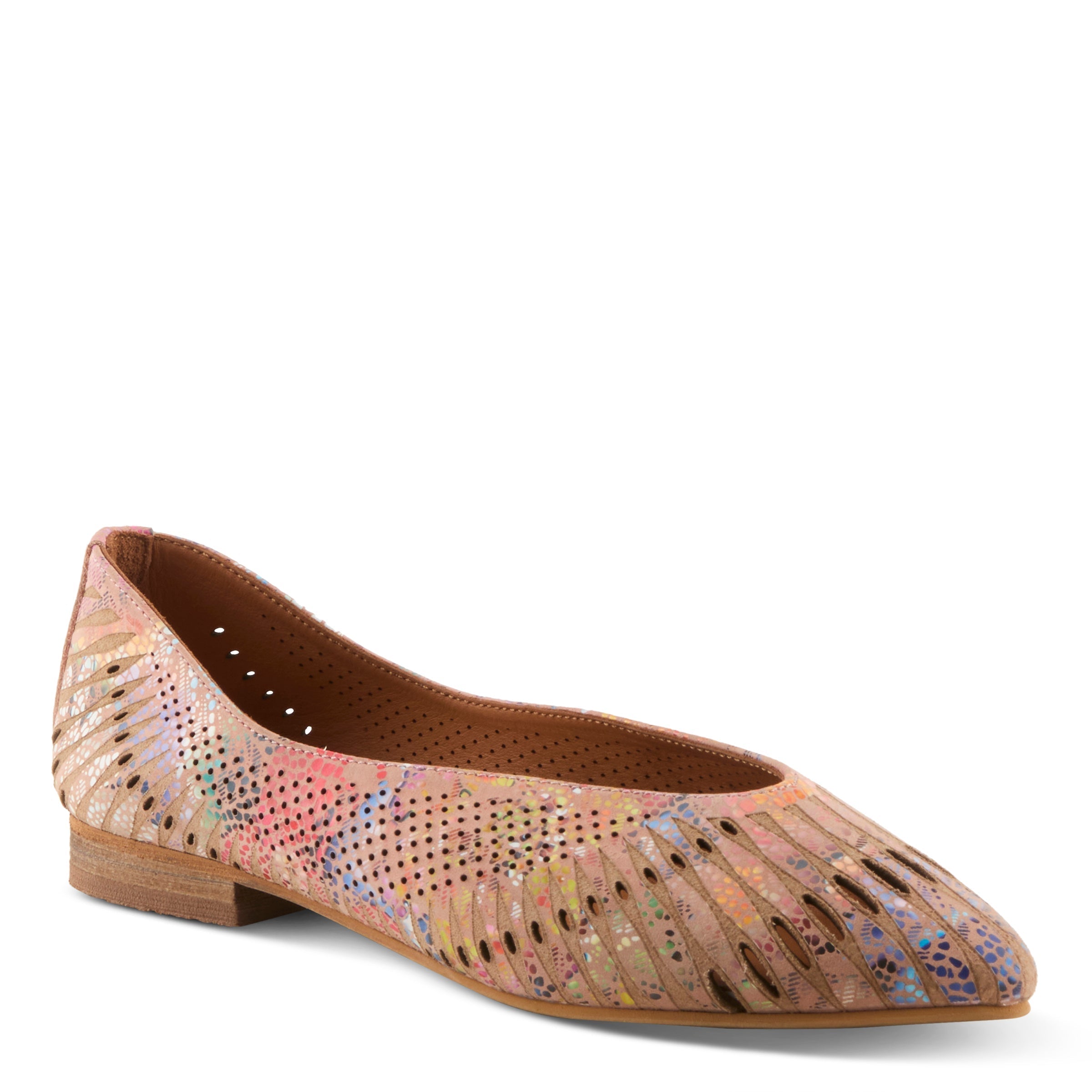 Spring Step SPRING STEP JOVY SHOES shoe in blush multi with comfortable everyday design