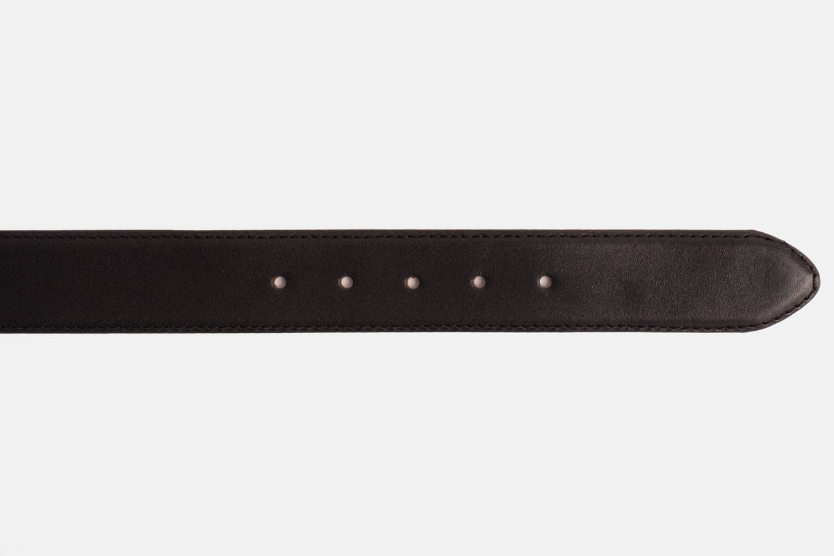 Vinci Leather The Jackie Black Leather Belt – product view 7