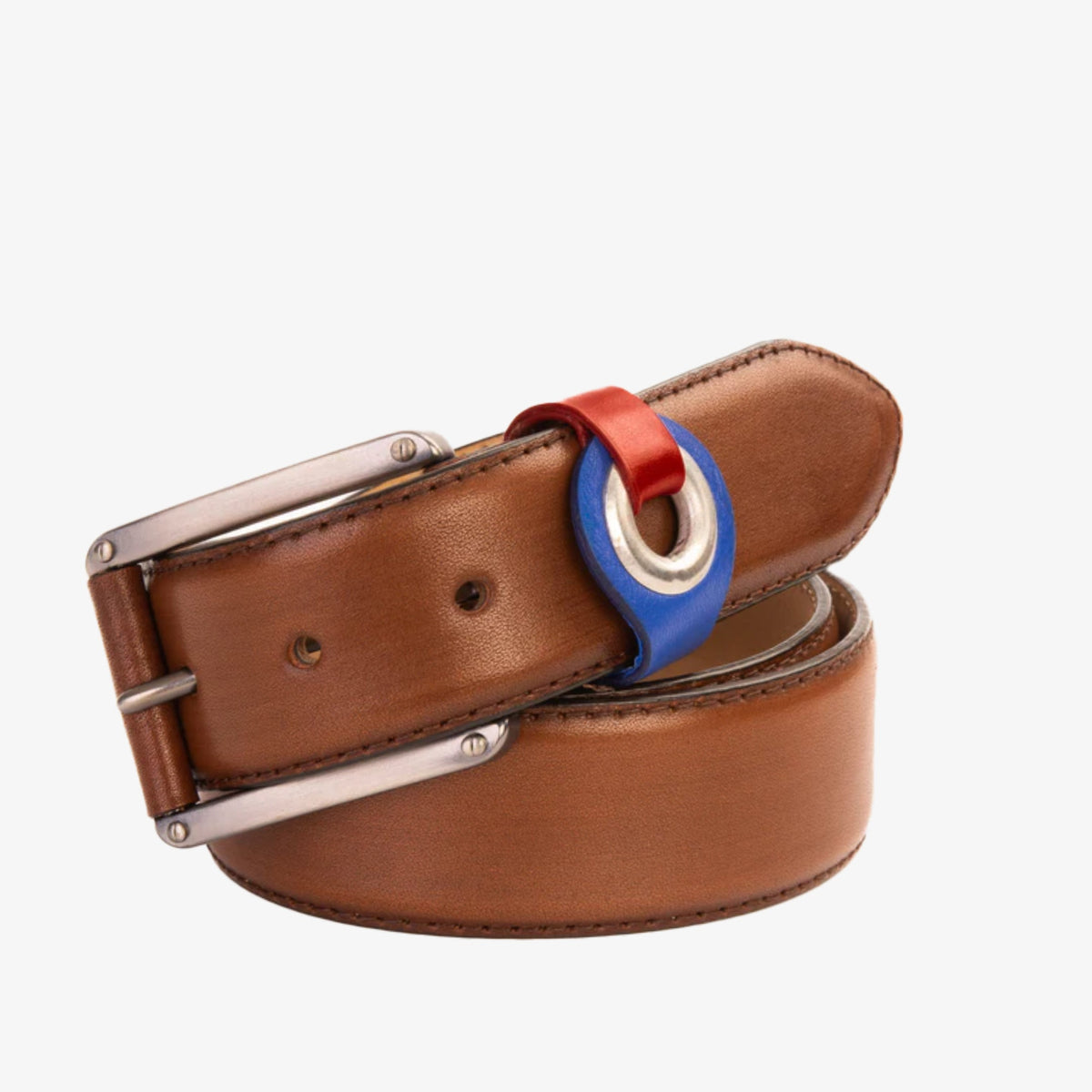 Vinci Leather The Jackie Tan Leather Belt – product view 1