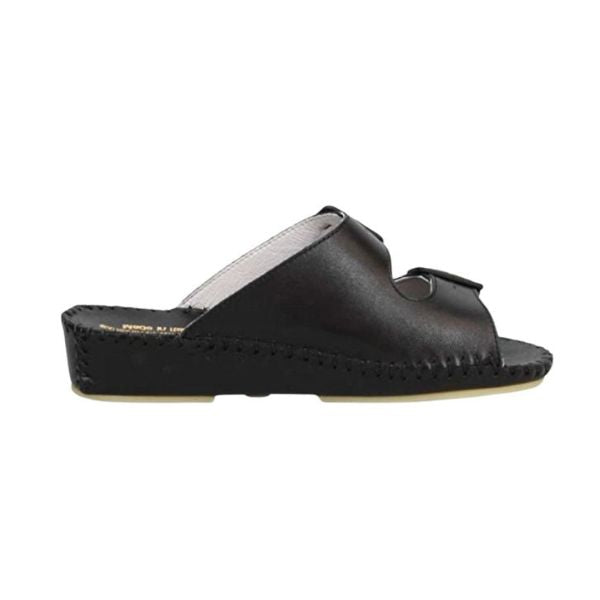 Jen Classic Leather Slide