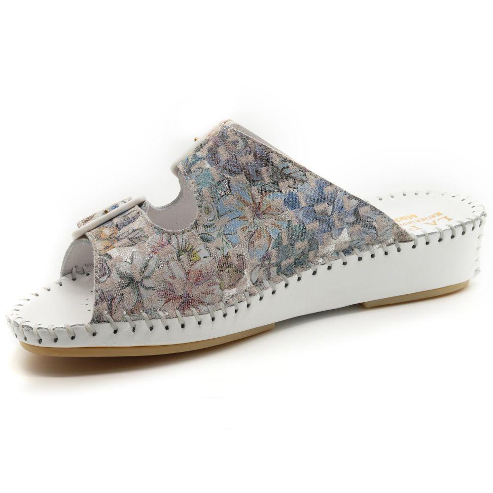 Jen Women’s Leather Comfort Slide Sandal