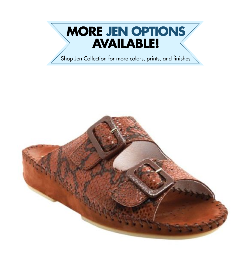 Jen Classic Leather Slide
