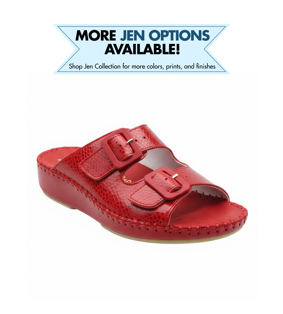 Jen Classic Leather Slide