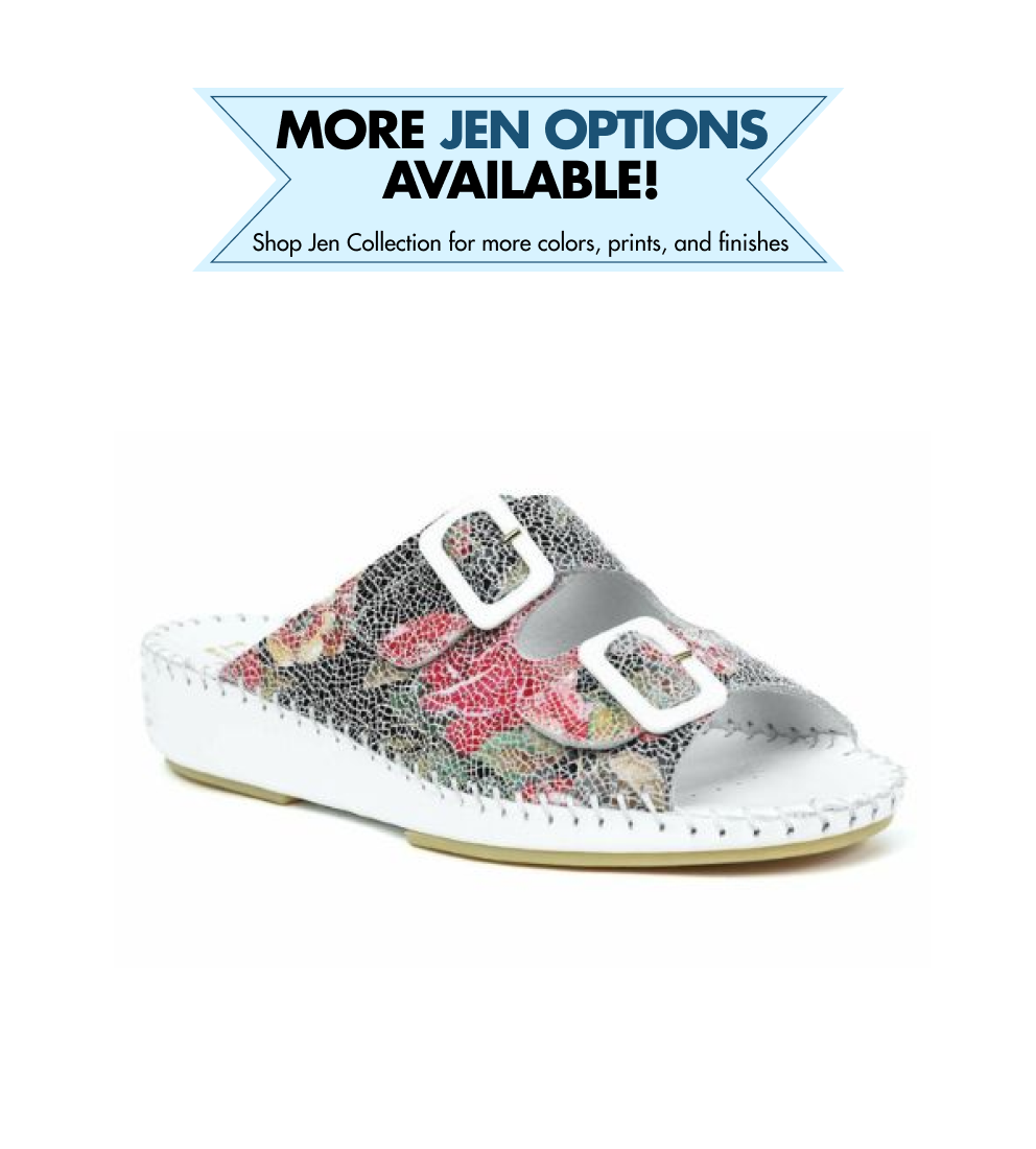 Jen Classic Leather Slide