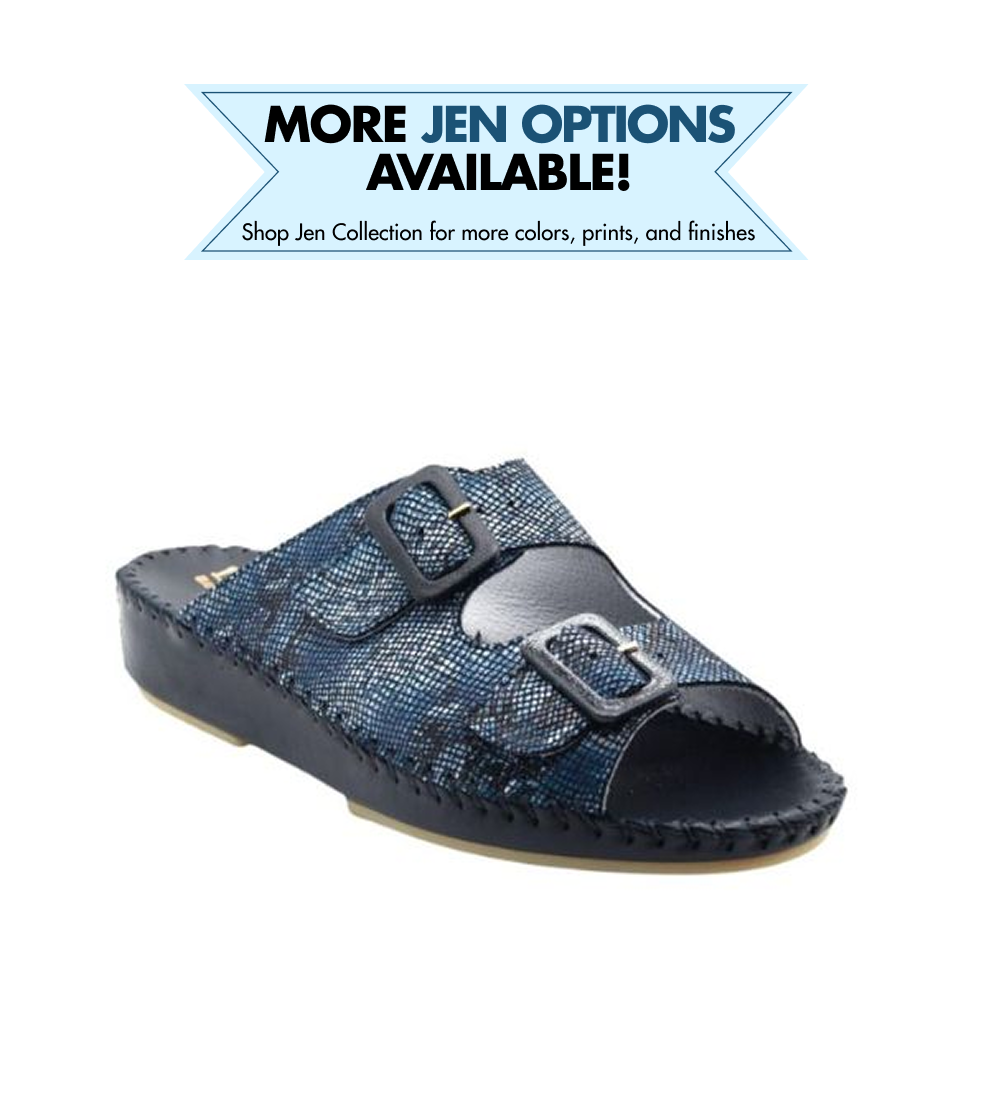 Jen Classic Leather Slide