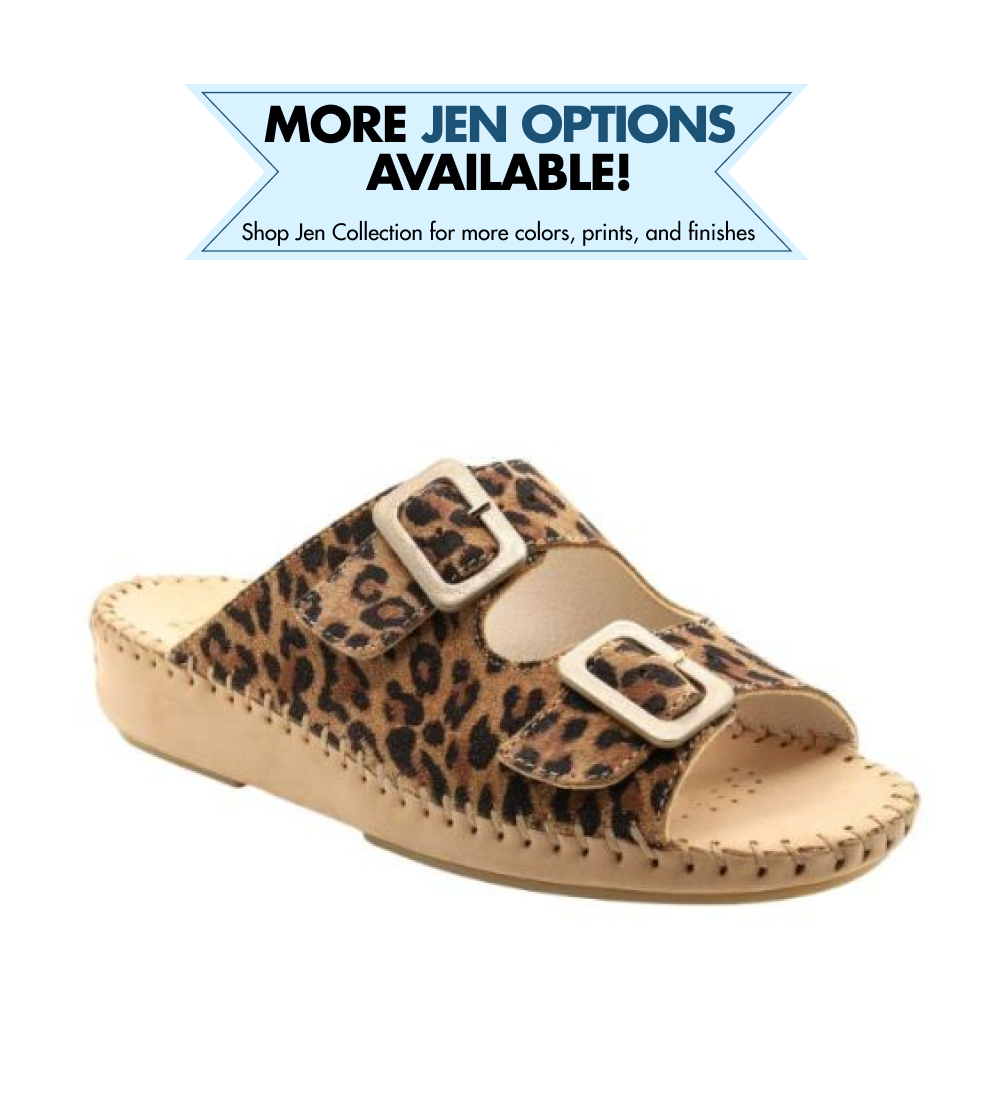 Jen Classic Leather Slide