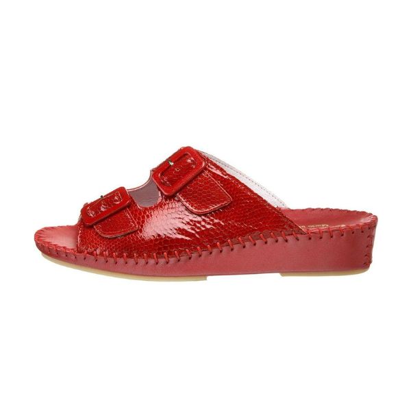 Jen Classic Leather Slide