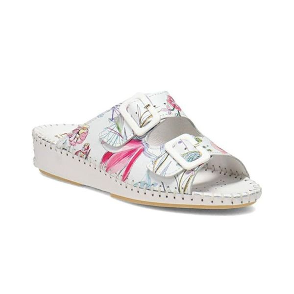 Jen Women’s Leather Comfort Slide Sandal