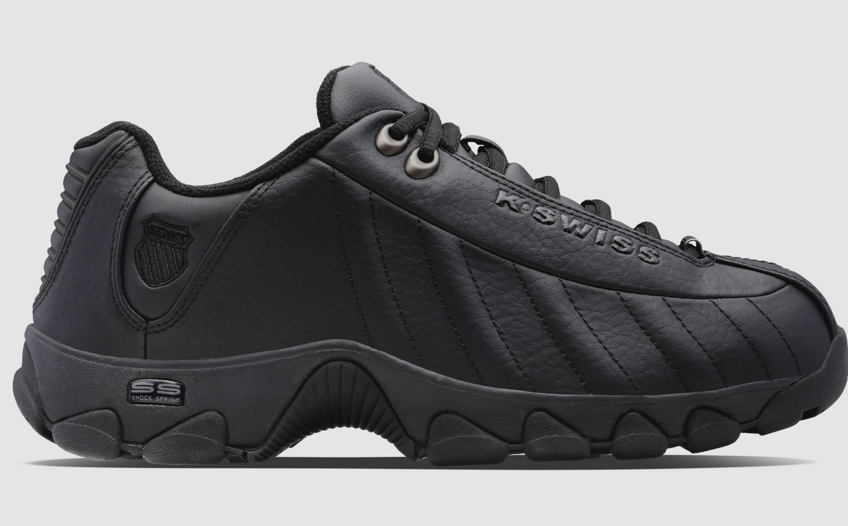 K-Swiss St329 Cmf - 03426-008-Xw (Wide) Black — product view 2