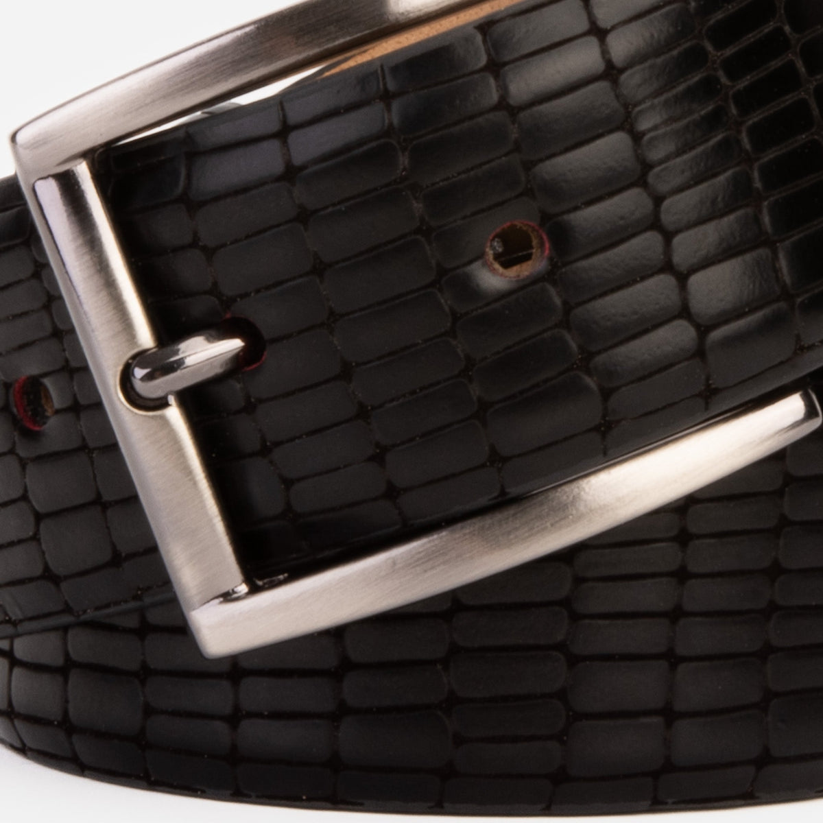Vinci Leather The Empire Black Leather Belt – product view 2