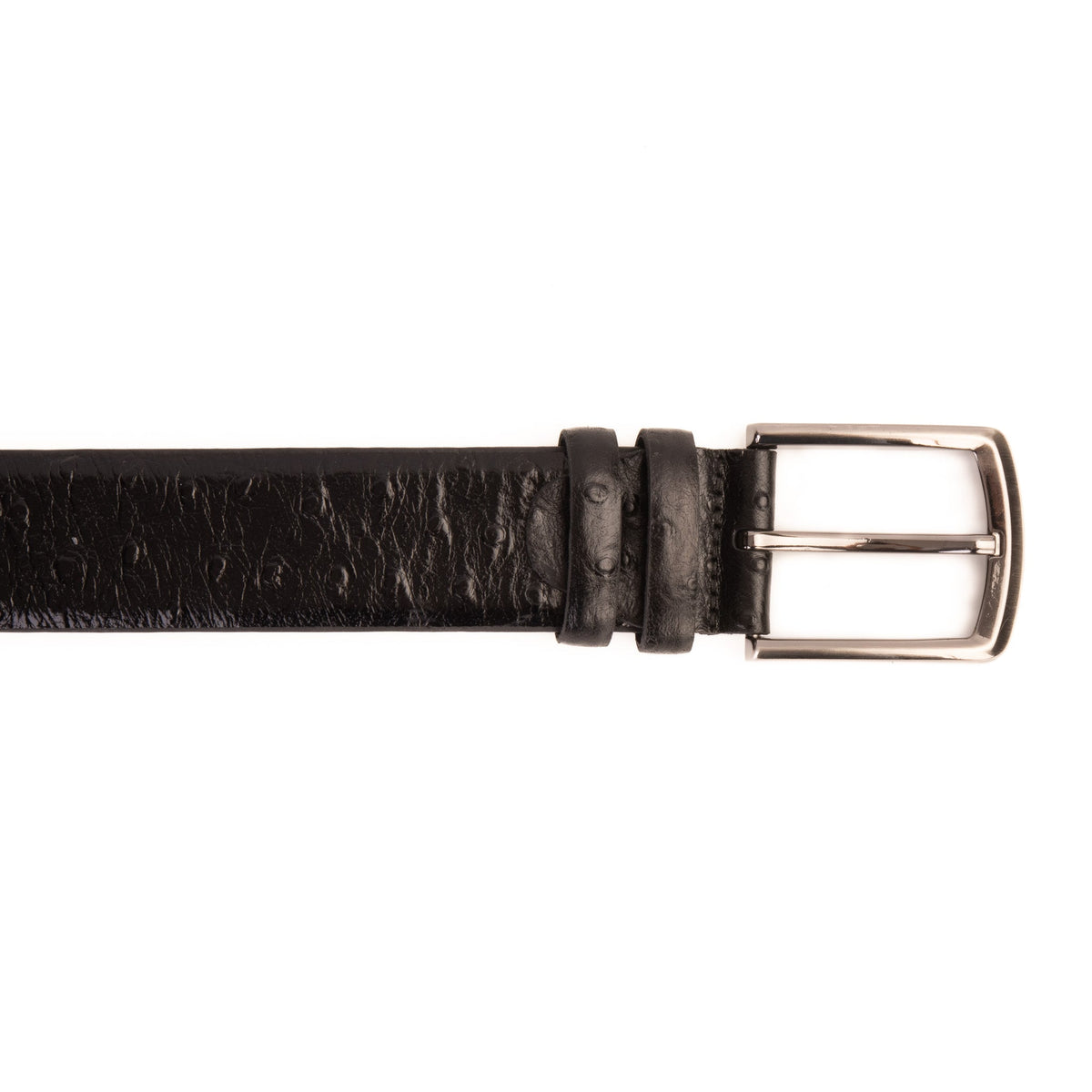 Vinci Leather The Johannesburg Black Leather Belt – product view 5
