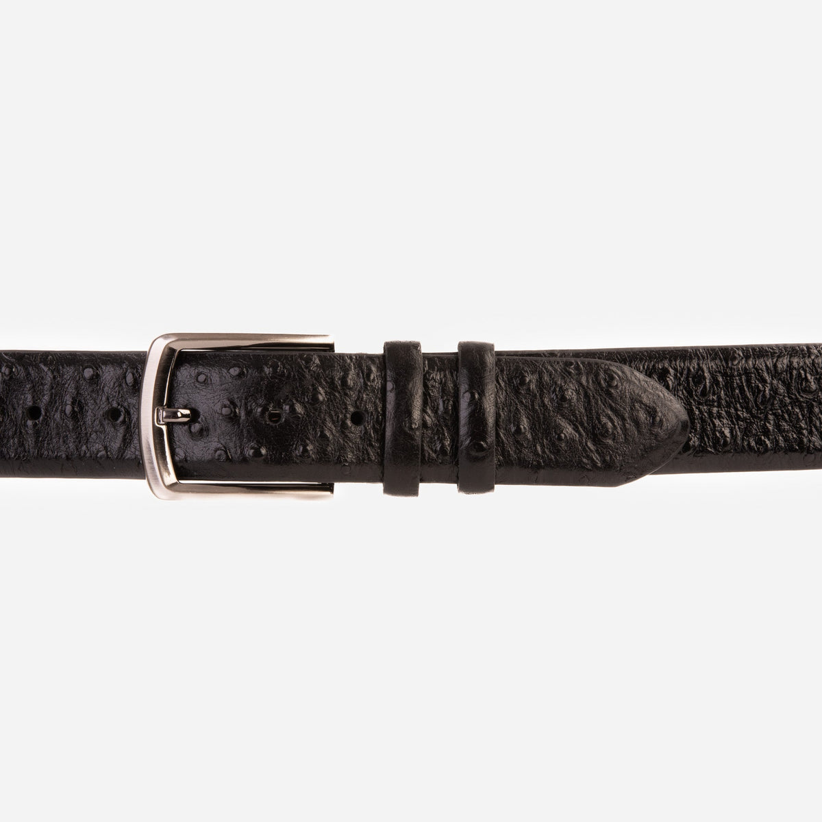 Vinci Leather The Johannesburg Black Leather Belt – product view 2