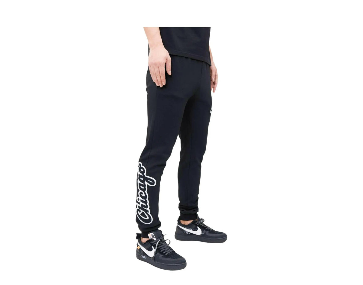 Pro Standard Chicago White Sox Logo Men's Jogger Pants — Black – product view 3