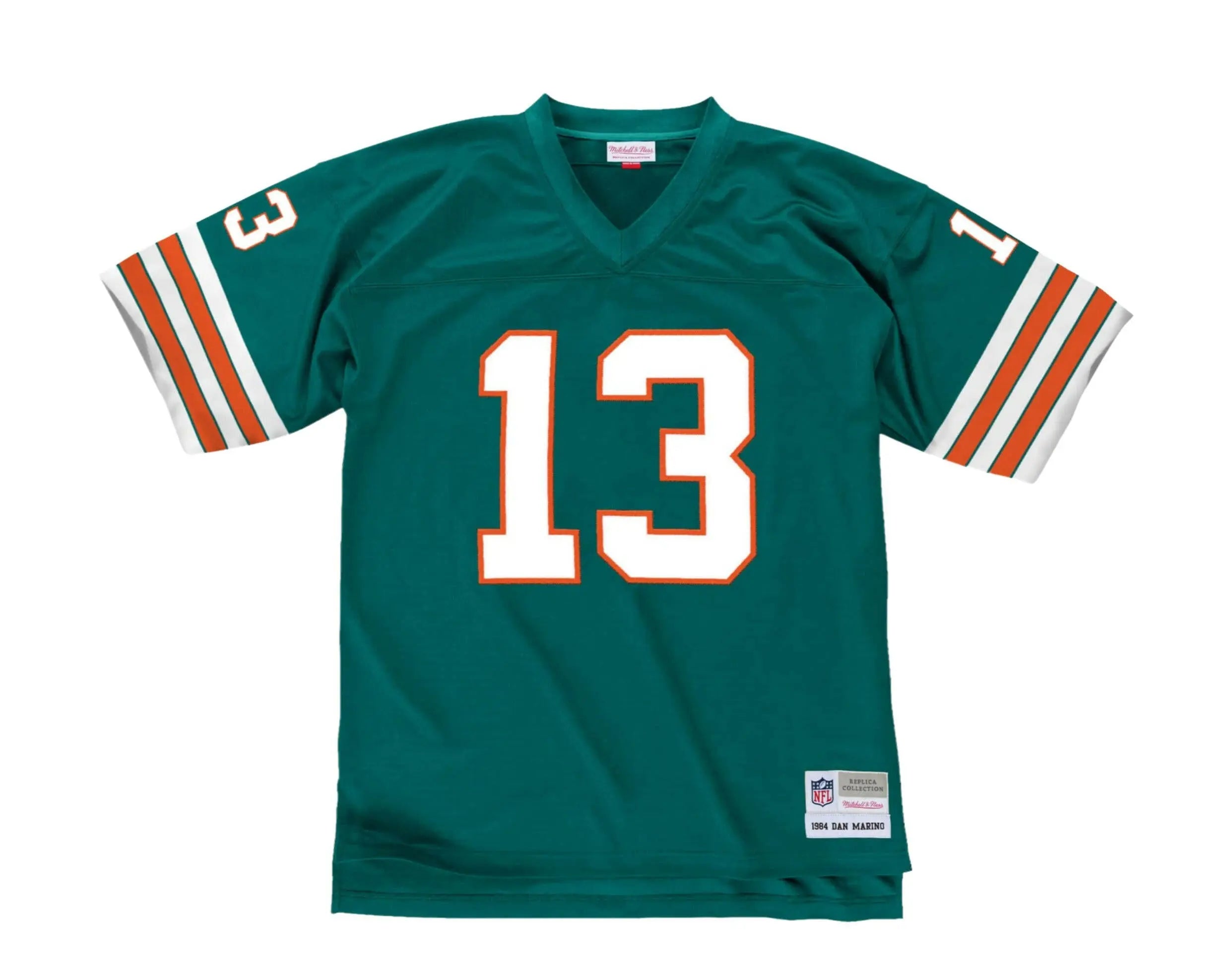 Mitchell & Ness Legacy Miami Dolphins 1984 Dan Marino Men Football Jersey Teal