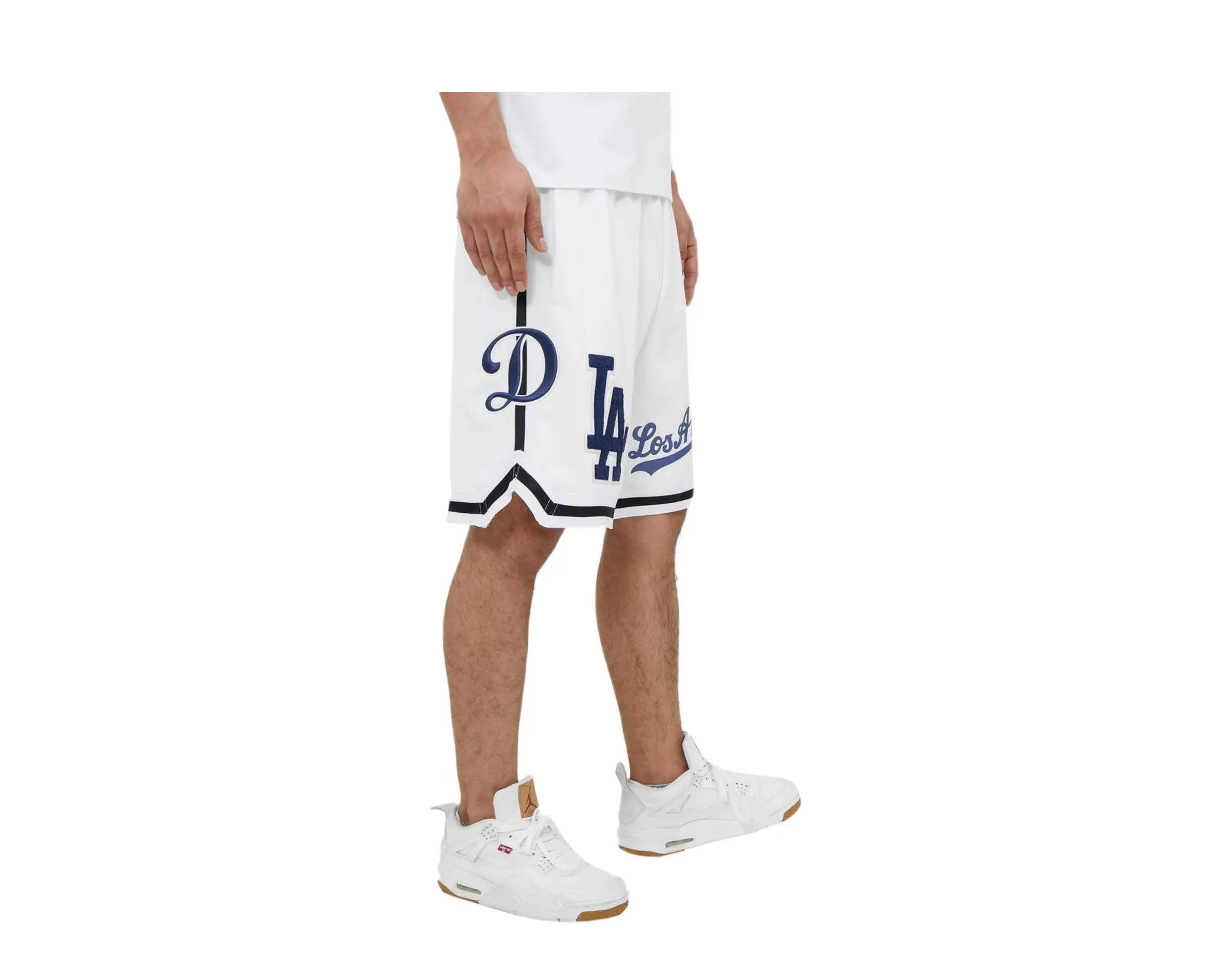 Pro Standard Los Angeles Dodgers Pro Team Men's Shorts — White