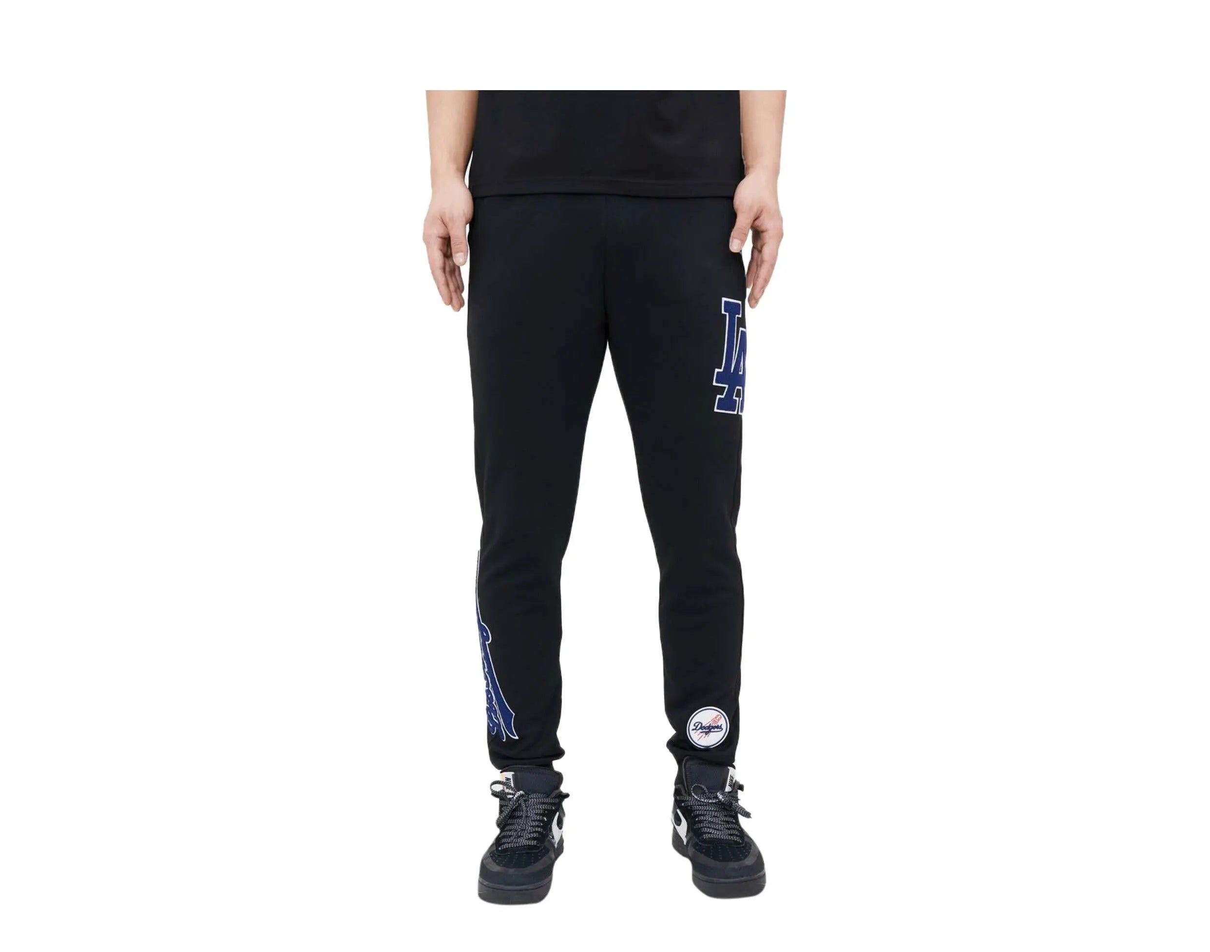 Pro Standard Los Angeles Dodgers Classic Chenille Men's Jogger Pants — Black