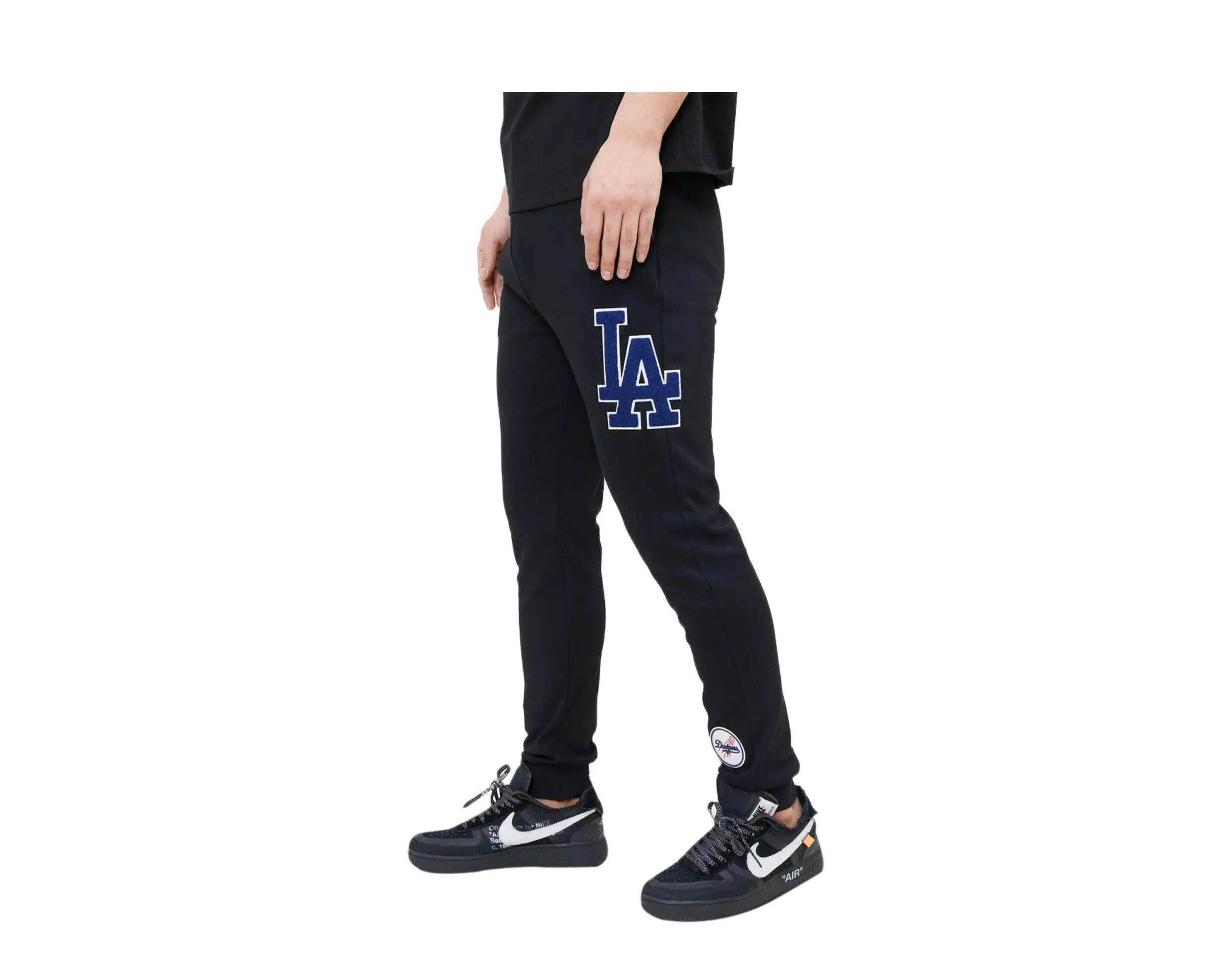 Pro Standard Los Angeles Dodgers Classic Chenille Men's Jogger Pants — Black