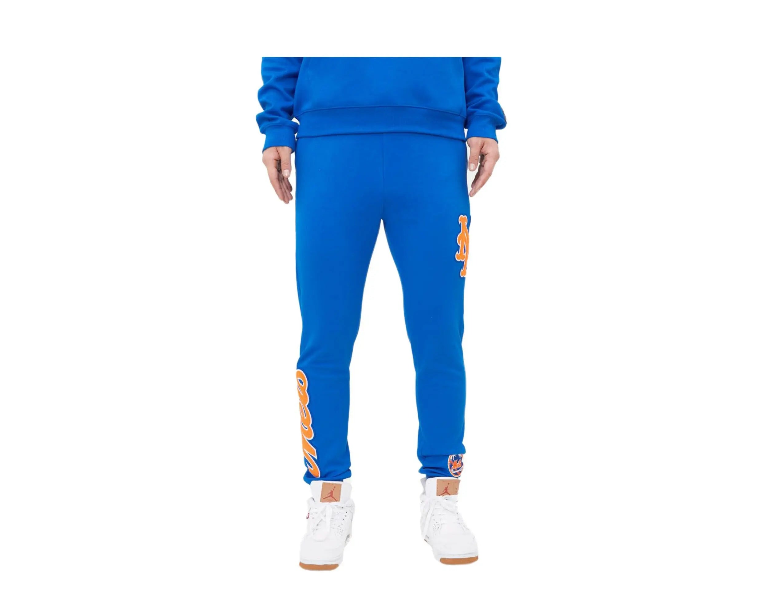 Pro Standard New York Mets Classic Chenille Men's Jogger Pants — Royal Blue