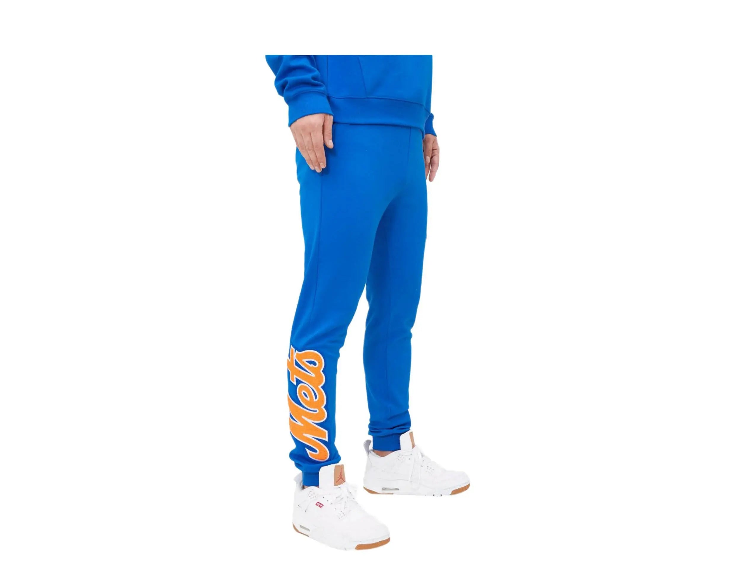 Pro Standard New York Mets Classic Chenille Men's Jogger Pants — Royal Blue