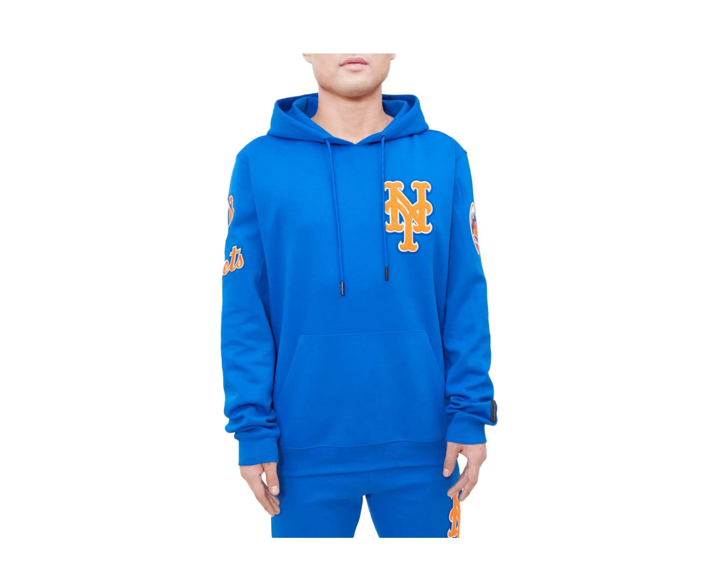 Pro Standard New York Mets Classic Chenille Men's Hoodie — Royal Blue