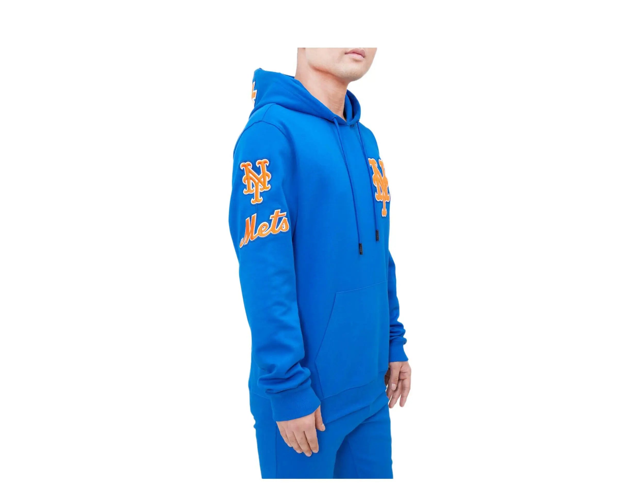 Pro Standard New York Mets Classic Chenille Men's Hoodie — Royal Blue