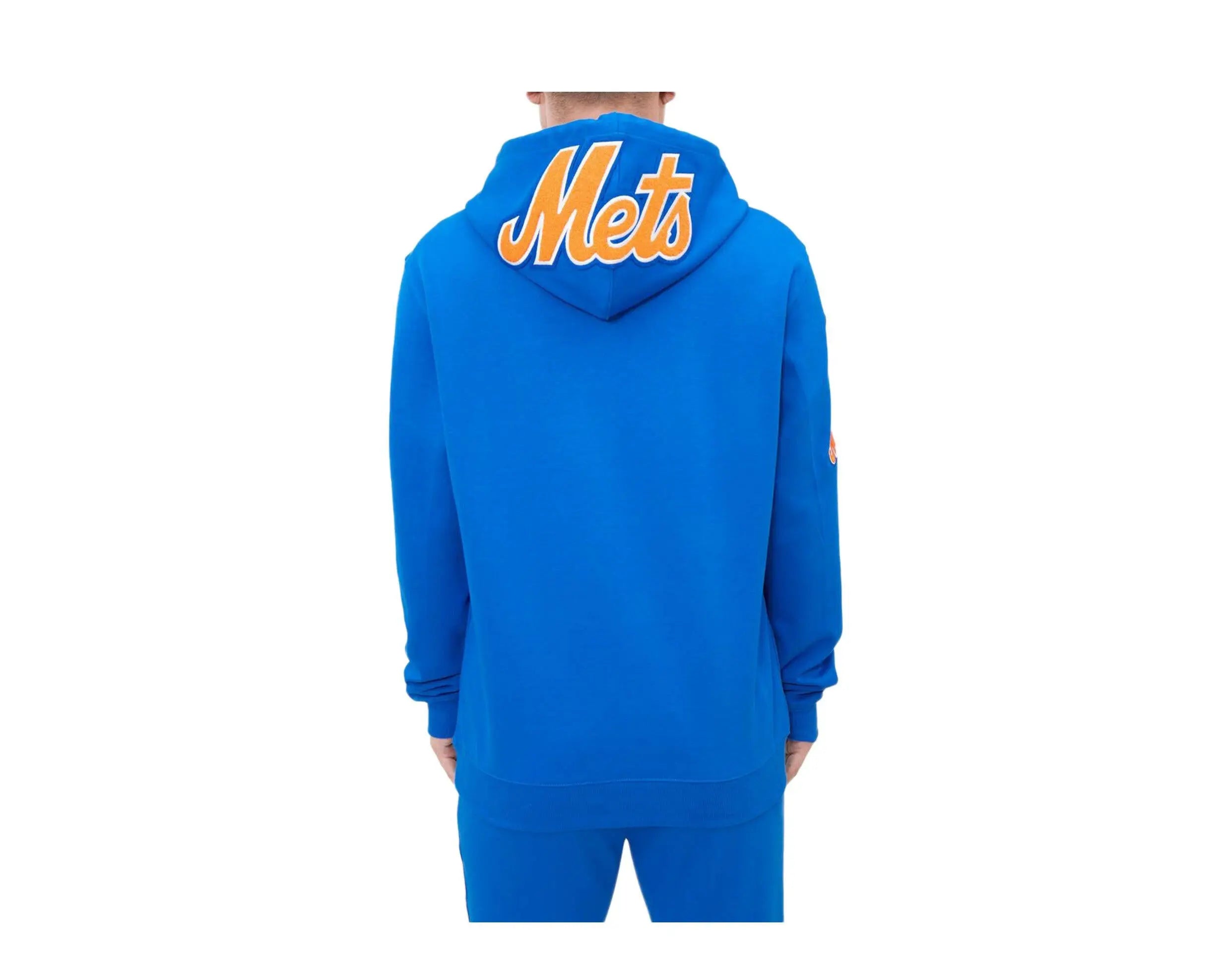 Pro Standard New York Mets Classic Chenille Men's Hoodie — Royal Blue