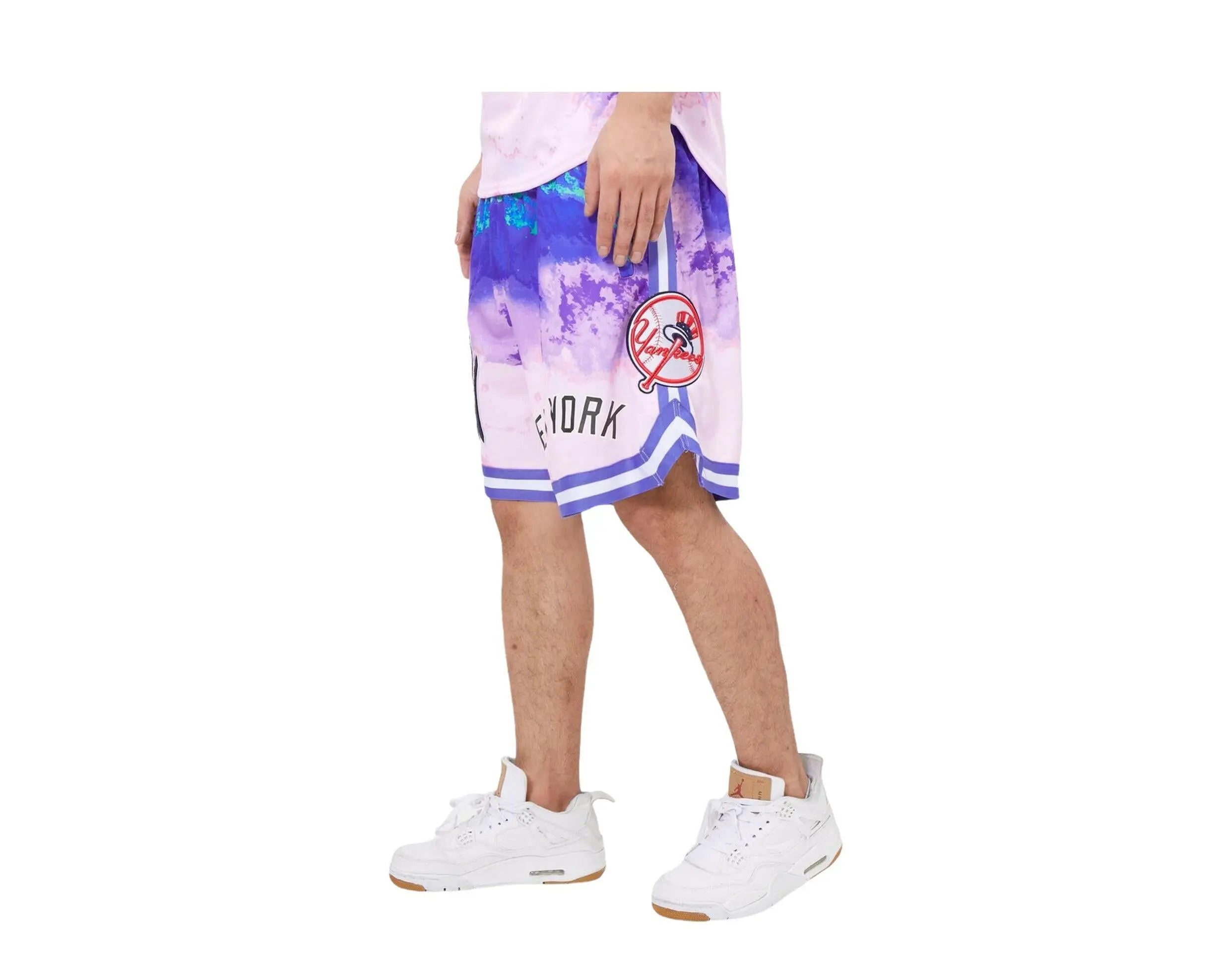 Pro Standard New York Yankees Pro Team Pink Dye Men's Shorts — Pink Dye