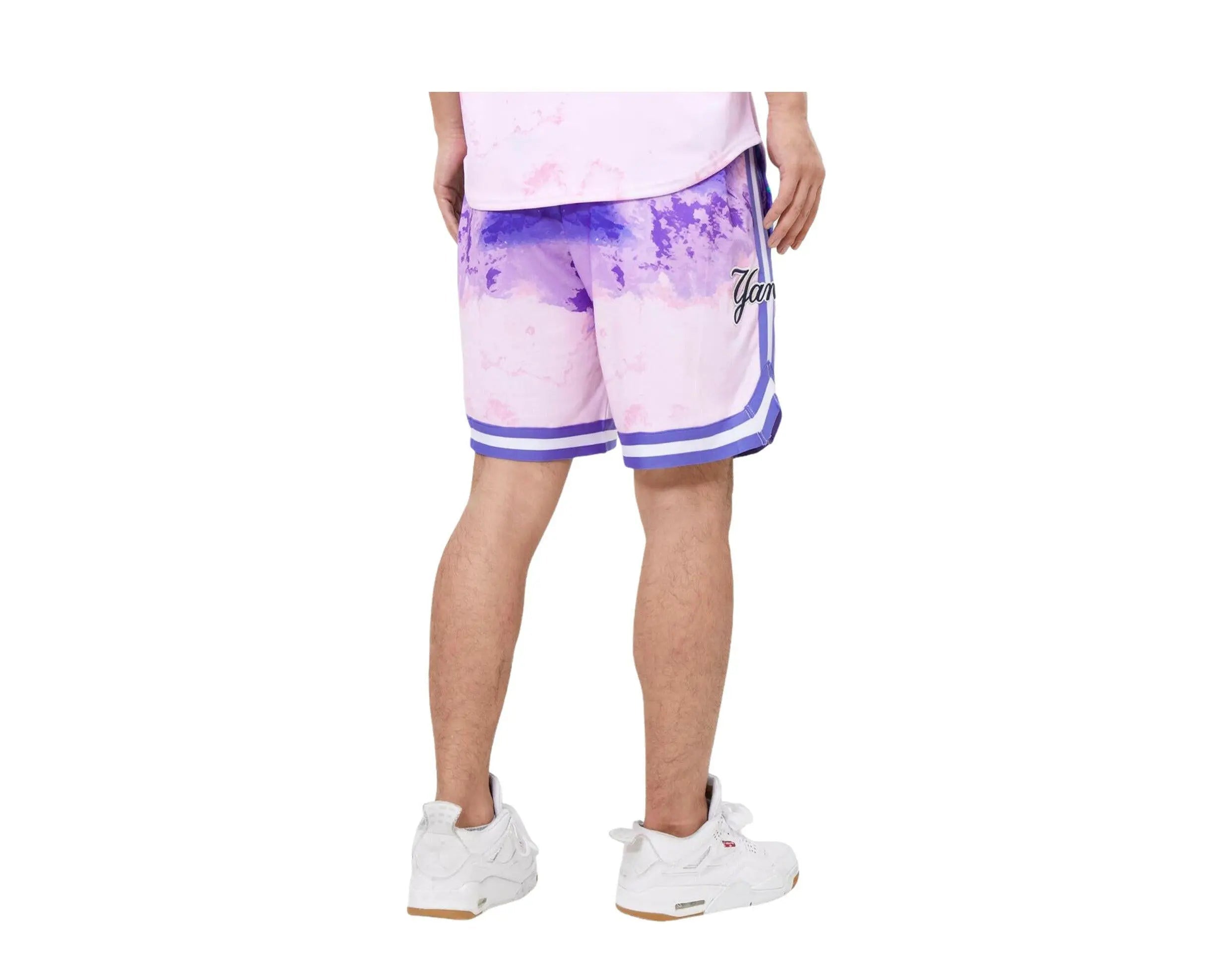 Pro Standard New York Yankees Pro Team Pink Dye Men's Shorts — Pink Dye