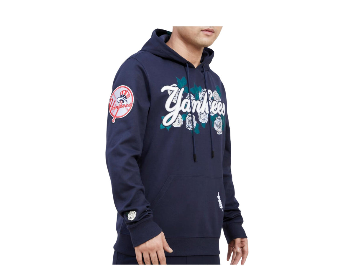 Pro Standard New York Yankees Roses Men's Hoodie — Midnight Navy