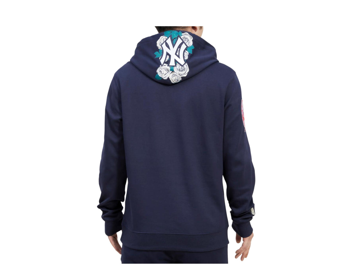Pro Standard New York Yankees Roses Men's Hoodie — Midnight Navy