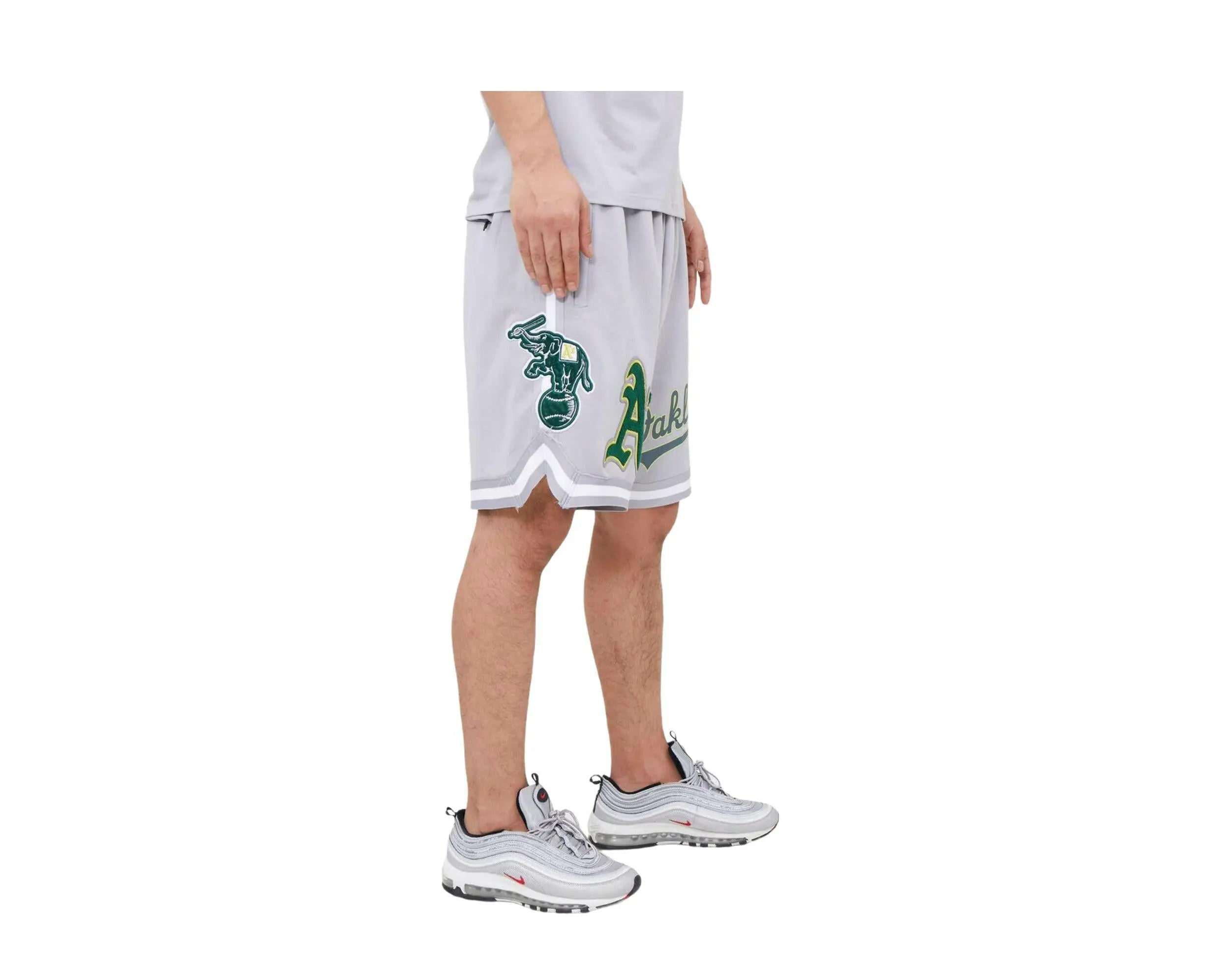 Pro Standard Oakland Athletics Pro Team Men's Shorts — Grey