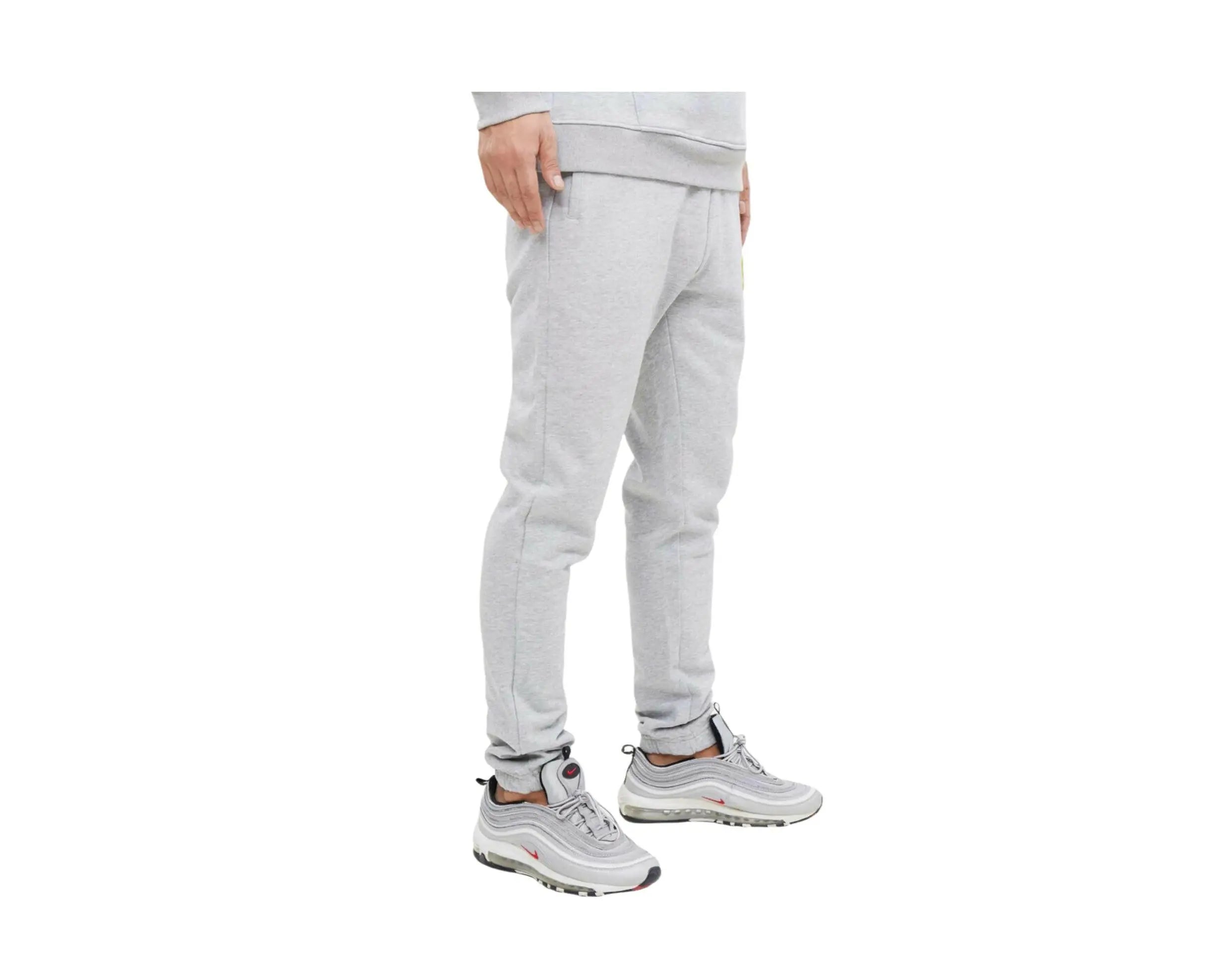 Pro Standard MLB San Diego Padres Stacked Logo Men's Sweatpants — Heather Grey