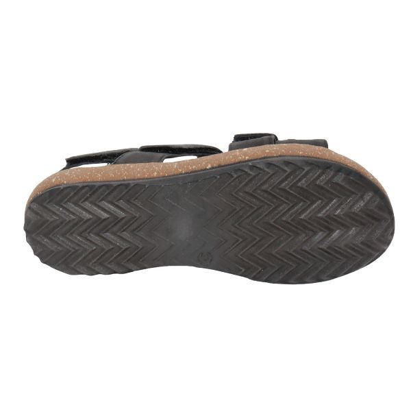 Eric Michael Laine Triple-Strap Adjustable Sandal