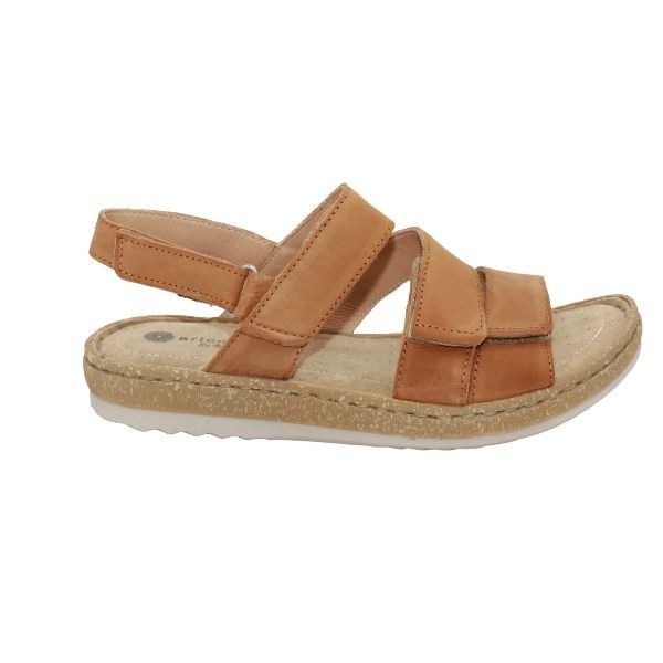 Eric Michael Laine Triple-Strap Adjustable Sandal